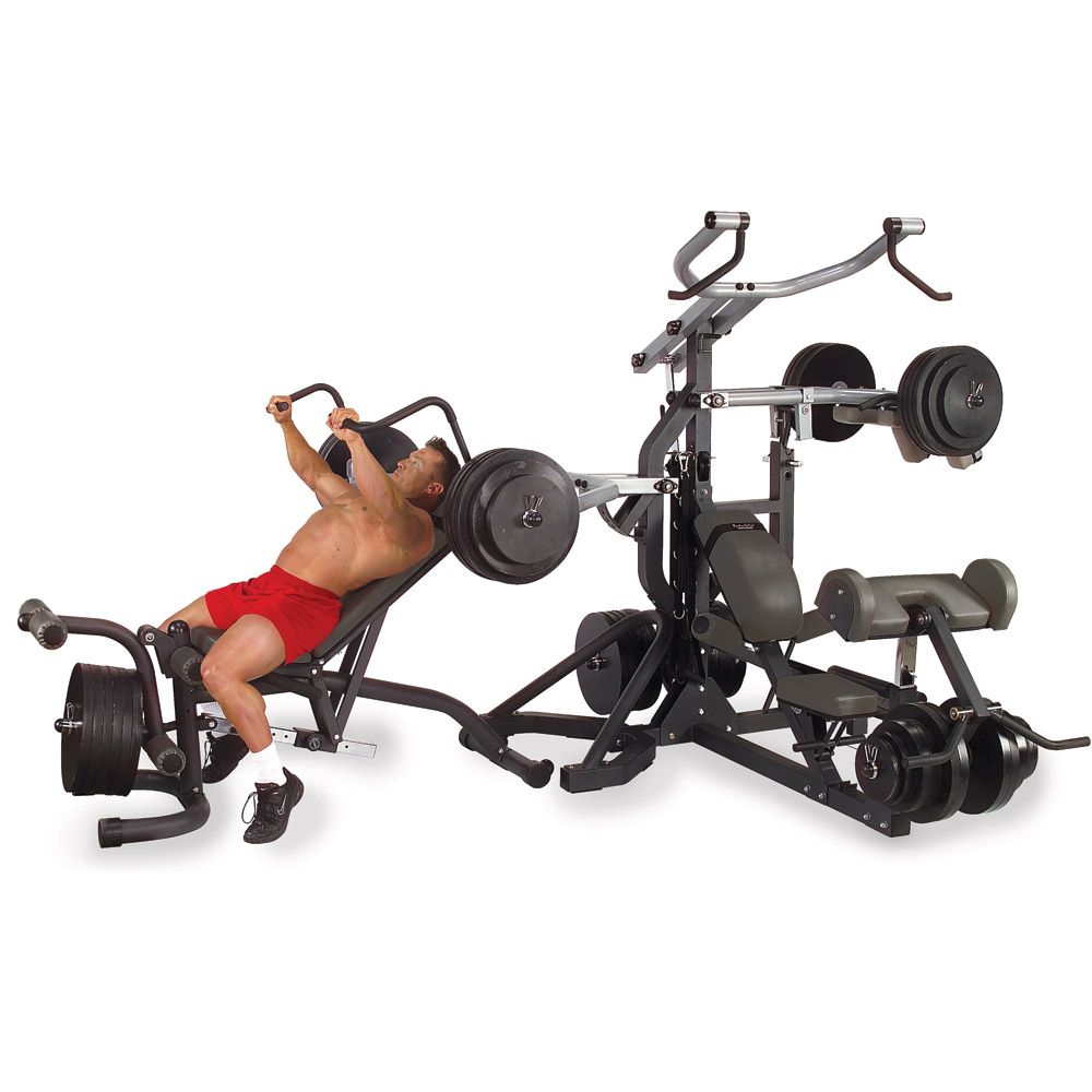 Body-Solid Freeweight Leverage Gym Package - SBL460P4 - Includes Free Oversized Shipping!