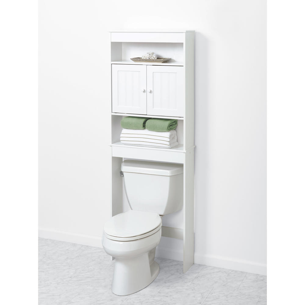 Zenith Products Country Cottage Spacesaver  White  3 Shelves