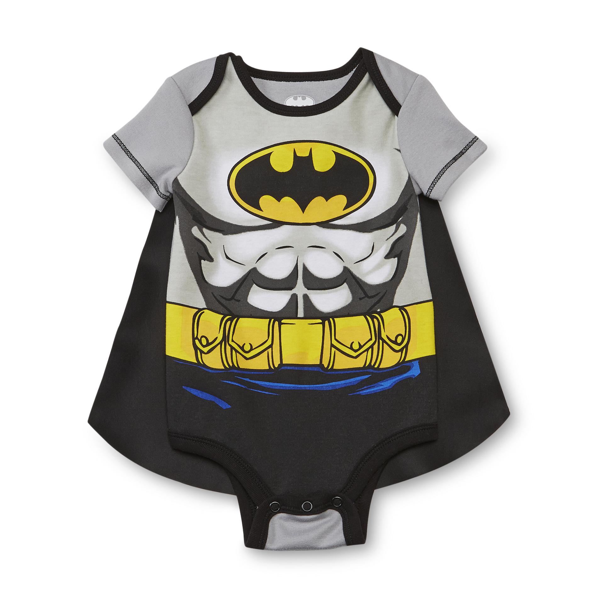 DC Comics Batman Newborn Boy's Bodysuit & Cape