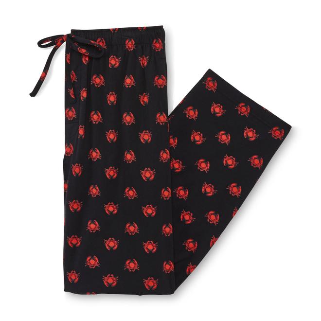 Joe Boxer Men's Knit Lounge Pants Crabs