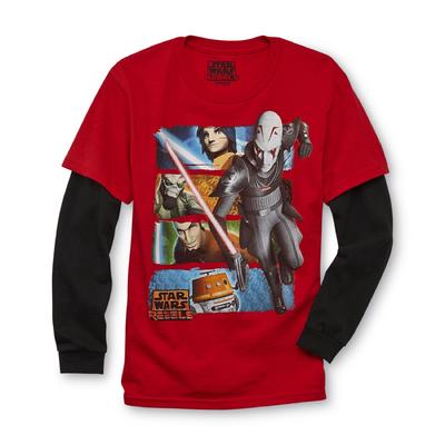 Star Wars Rebels Boy's Long-Sleeve T-Shirt