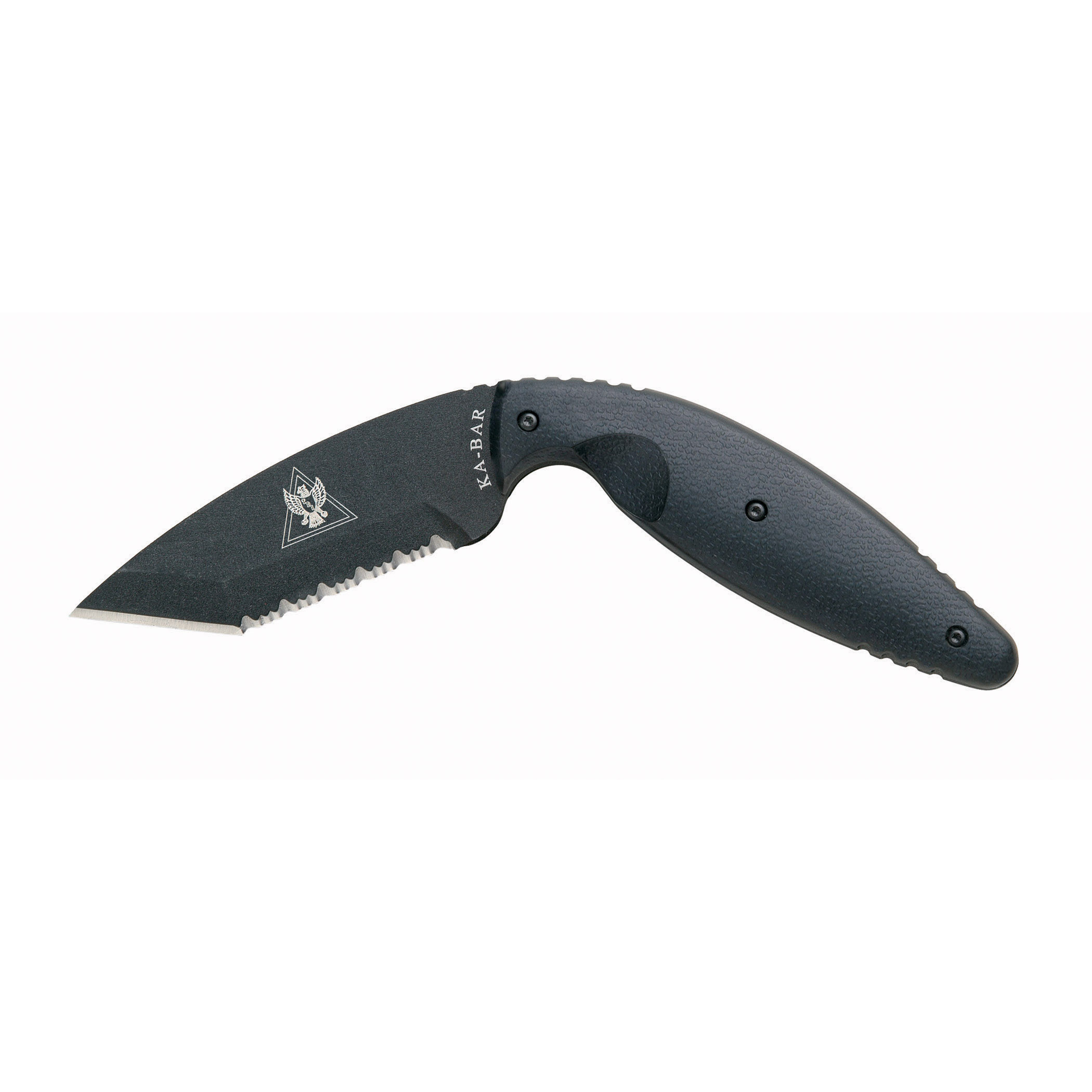 Ka-Bar Knives Large TDI Ankle Knife Tanto Black 1485 Ka-Bar Knives Large TDI Ankle Knife Tanto Black 1485