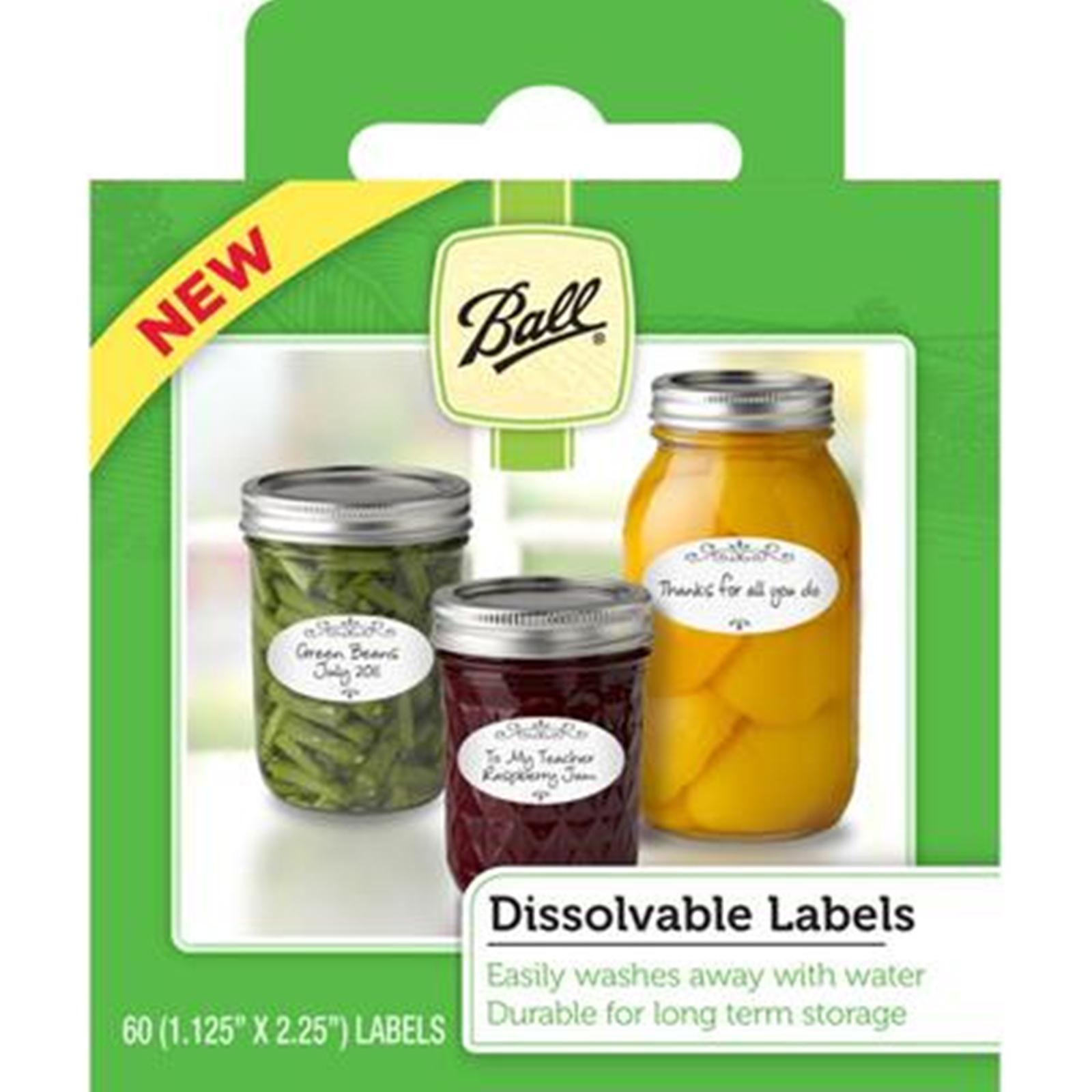 Ball Labels&#45;Canning Dissolvable