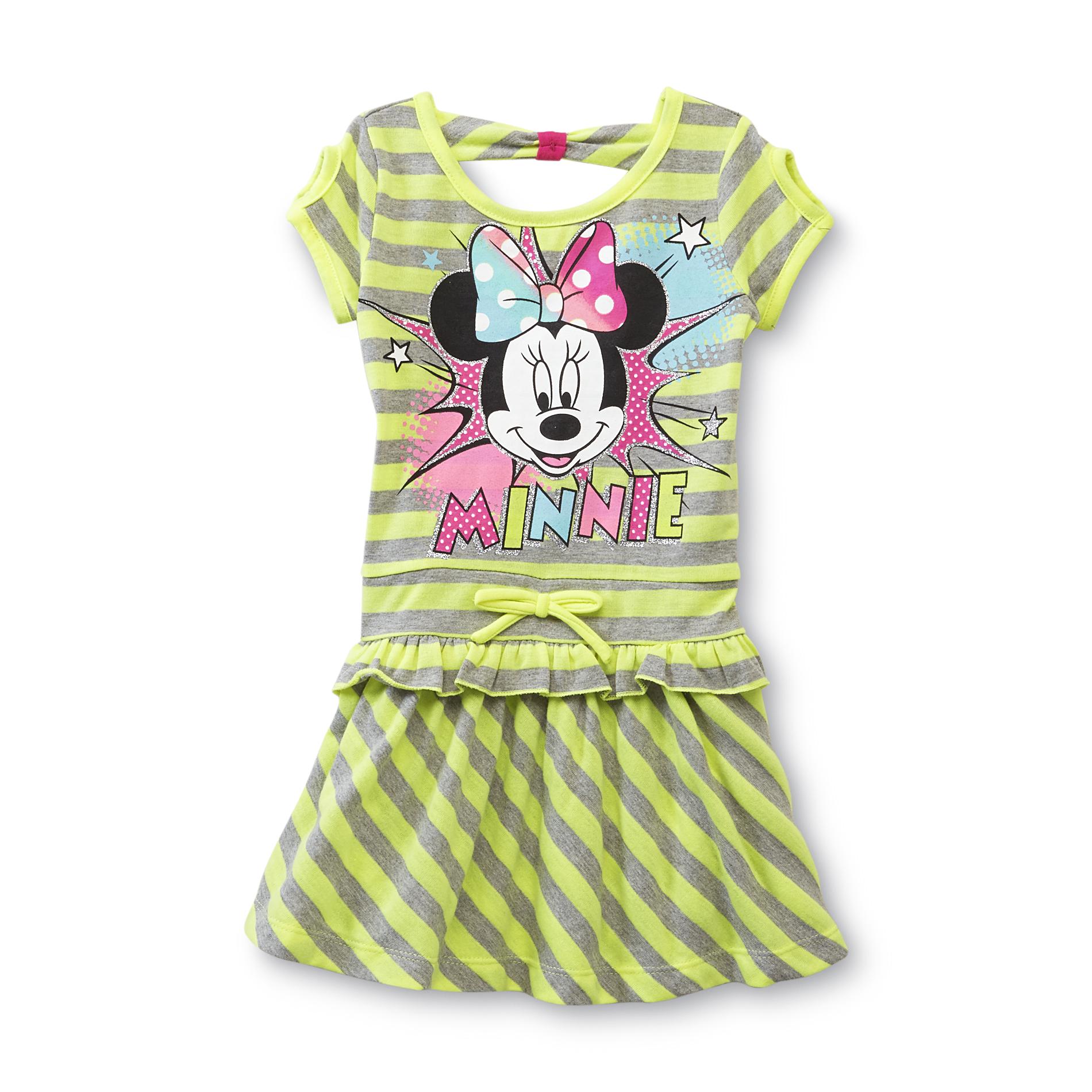 Disney Minnie Mouse Infant & Toddler Girl's Dress - Striped