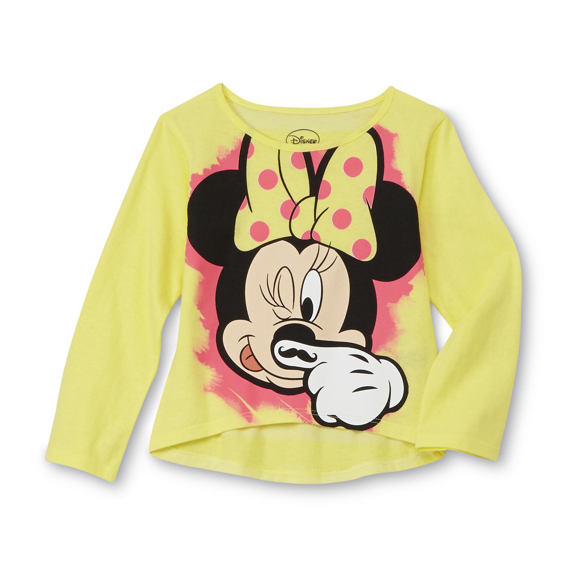 Disney Minnie Mouse Toddler Long-Sleeve Girl's Graphic T-Shirt