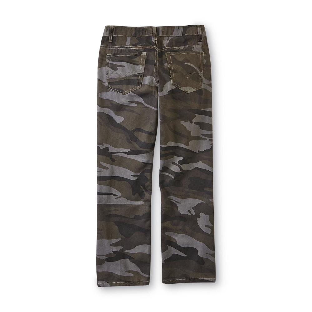Route 66 Boy's Slim Straight Jeans - Camouflage
