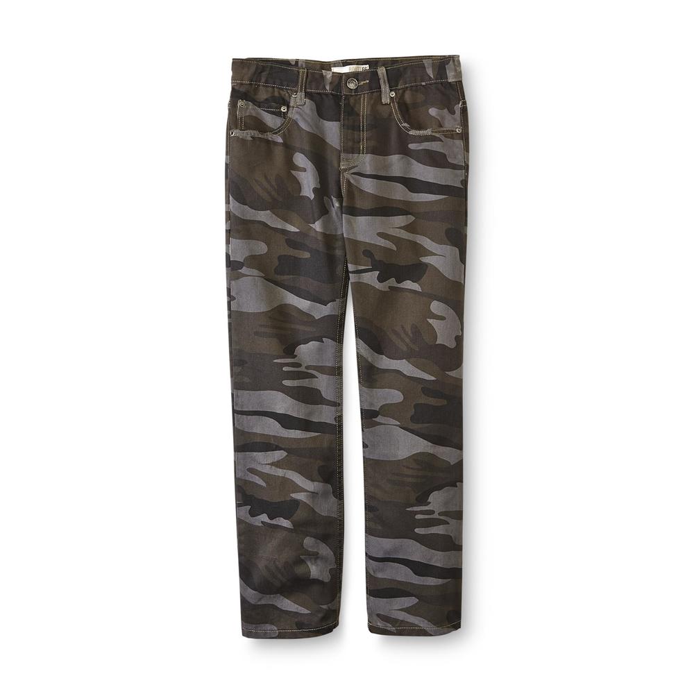 Route 66 Boy's Slim Straight Jeans - Camouflage