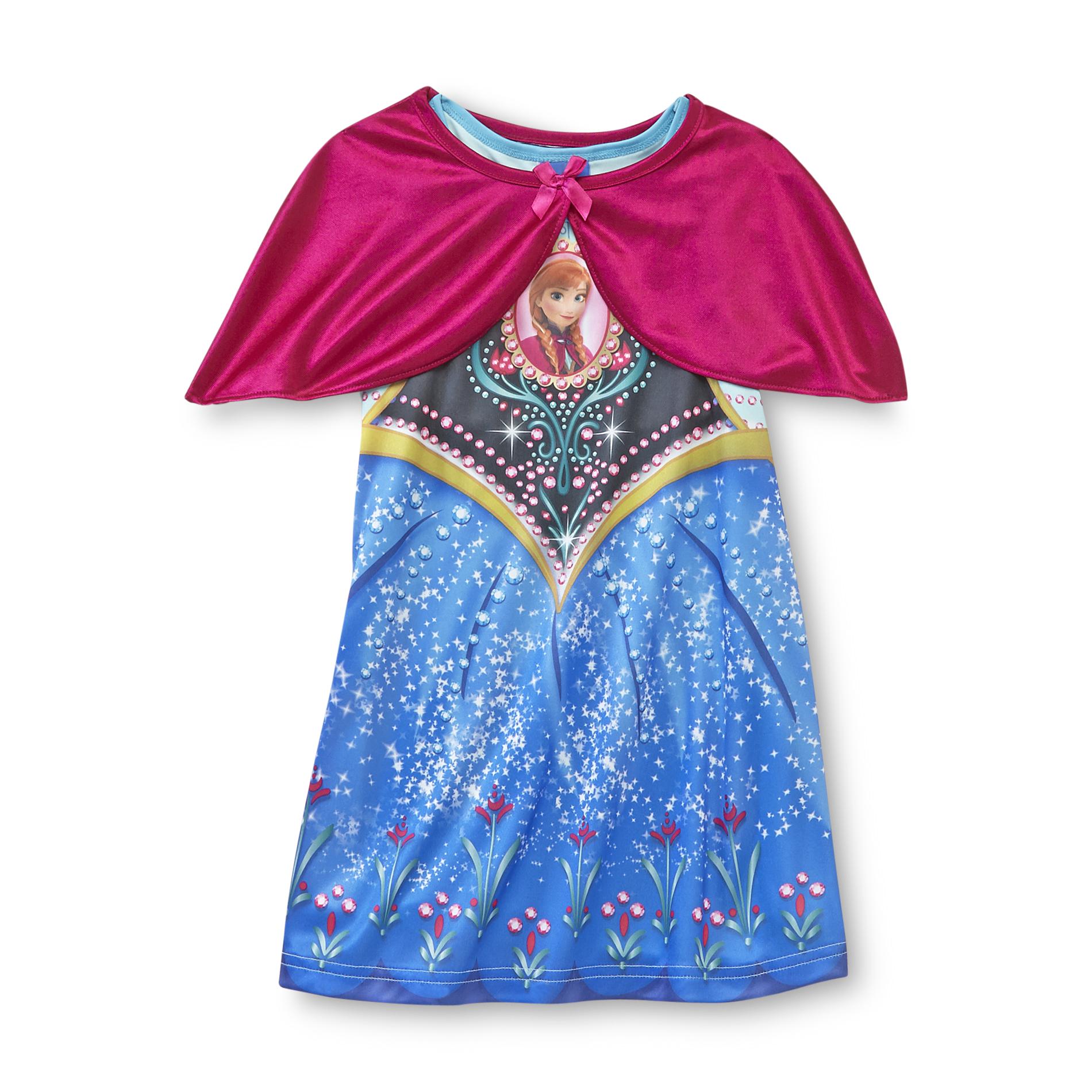 Disney Frozen Toddler Girl's Nightgown & Capelet - Elsa
