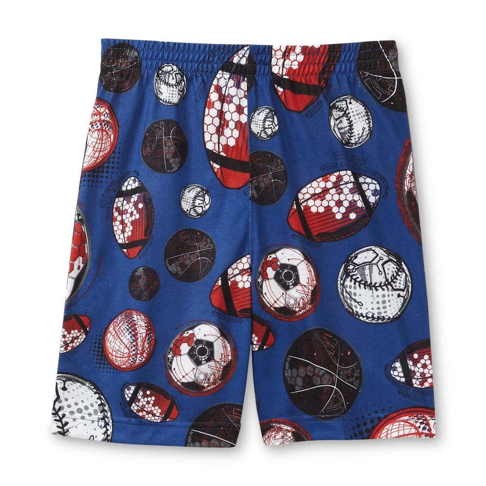 Joe Boxer Boy's Pajama Shirt & Shorts - Sports