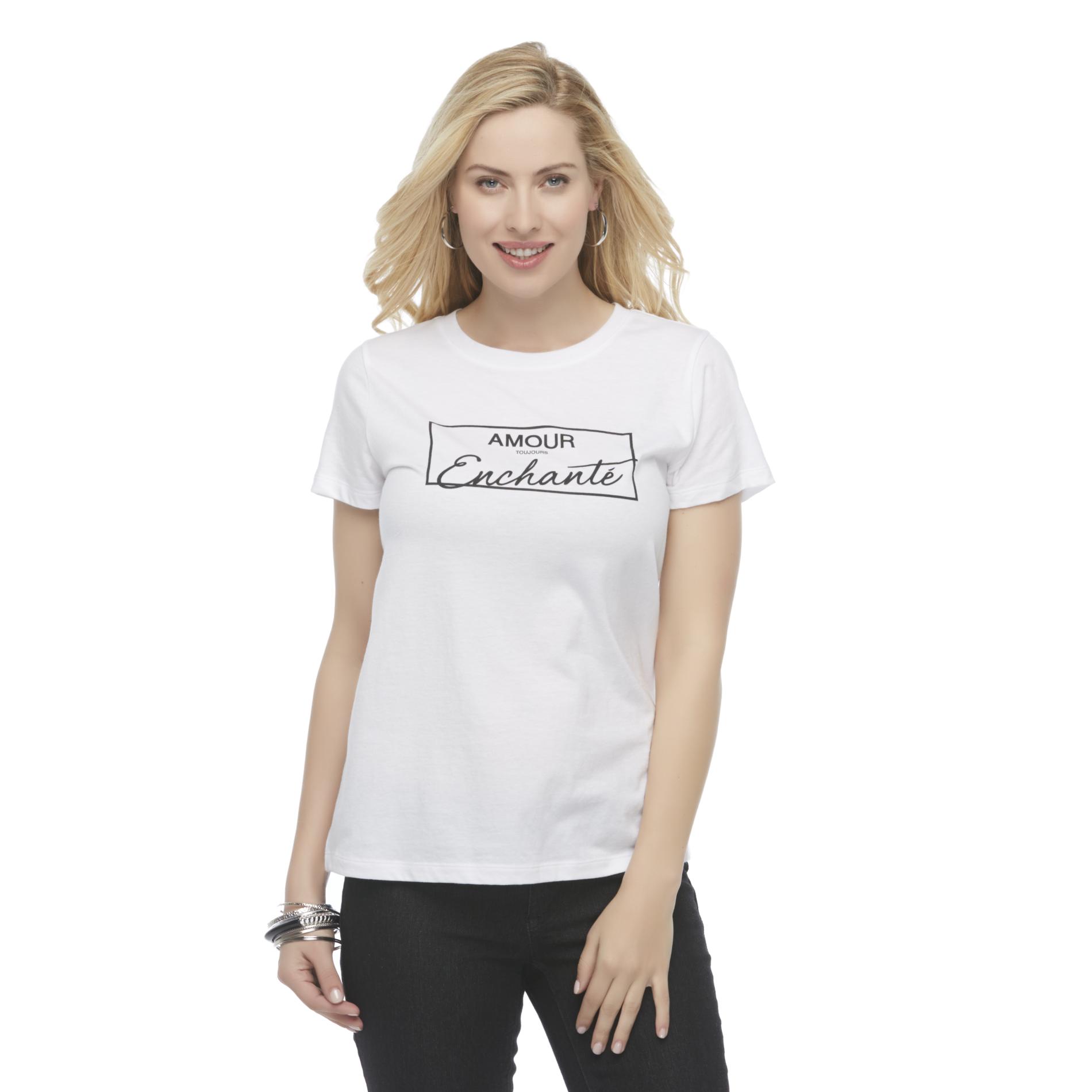 Attention Women's Graphic T-Shirt - Amour Toujours
