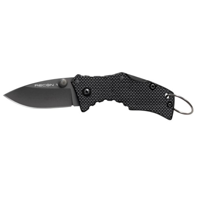 Cold Steel Knives Micro Recon 1 Spear Point 27TDS, Size: Small, Silver Cold Steel Knives Micro Recon 1 Spear Point 27TDS, Size: Small, Silver