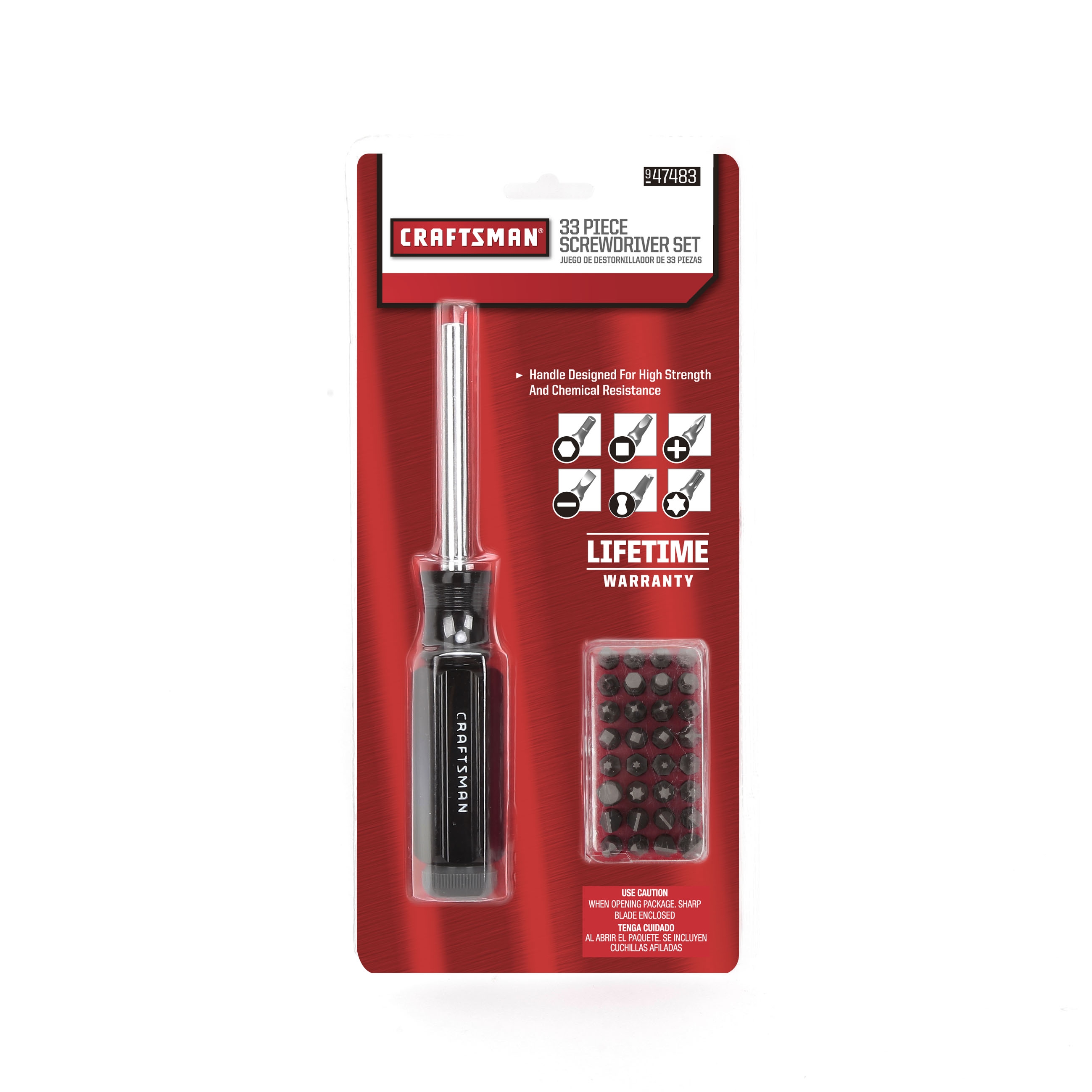 Craftsman CM 33-PC S/D BIT BLOCK SET