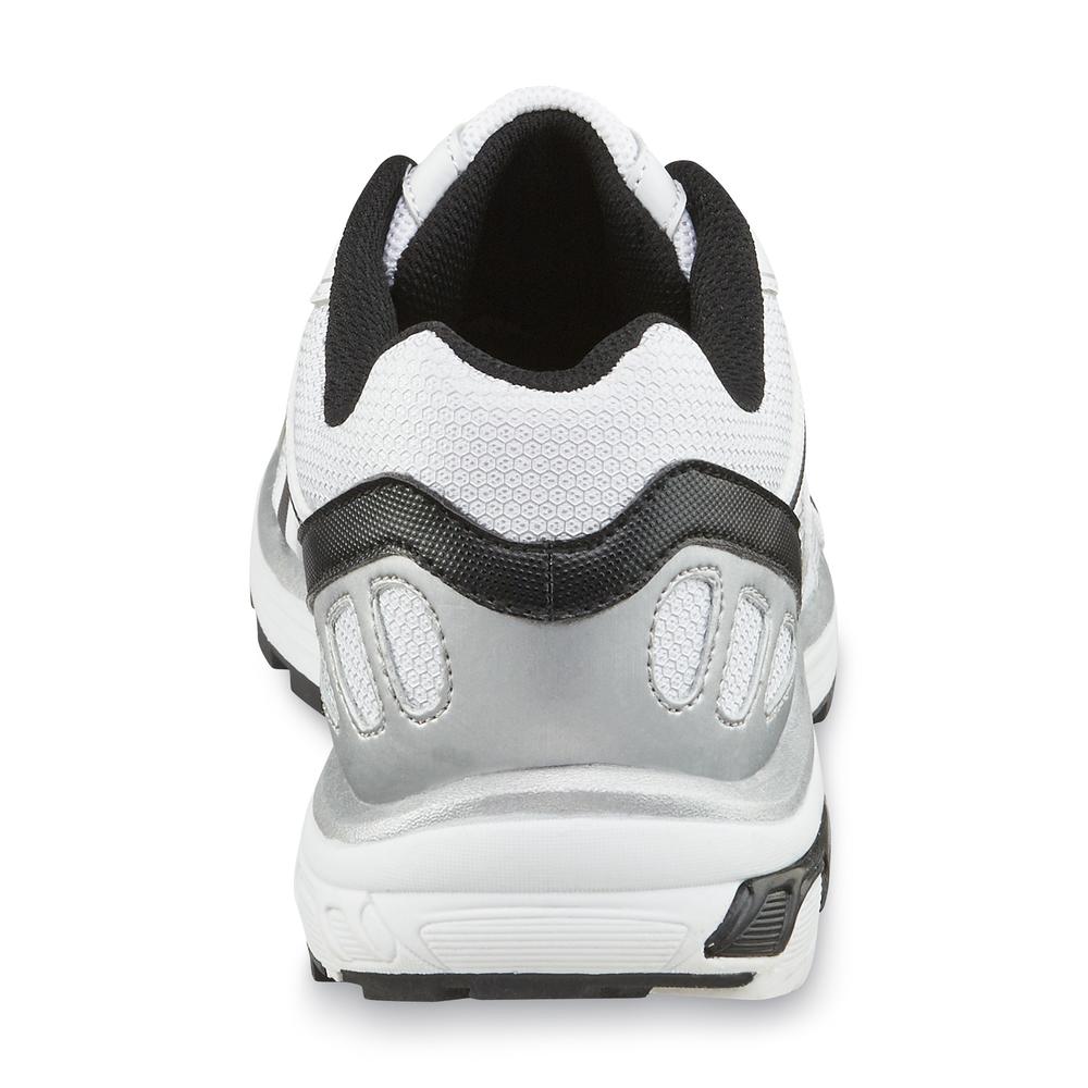 Athletech Men's Shake White/Black/Silver Cross-Training Shoe