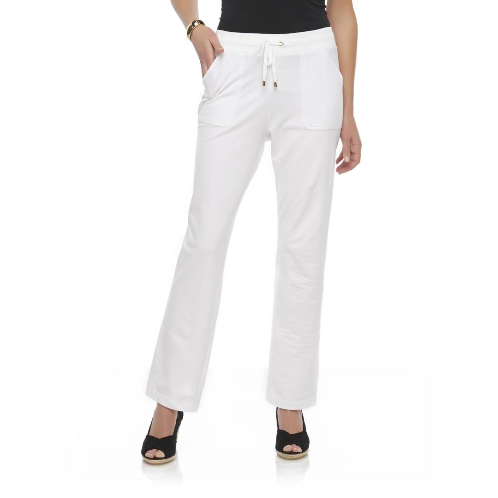 Basic Editions Women's French Terry Pants