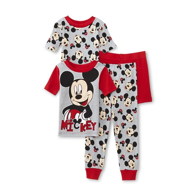 Disney Mickey Mouse Infant & Toddler Boy's 2Pairs Pajamas