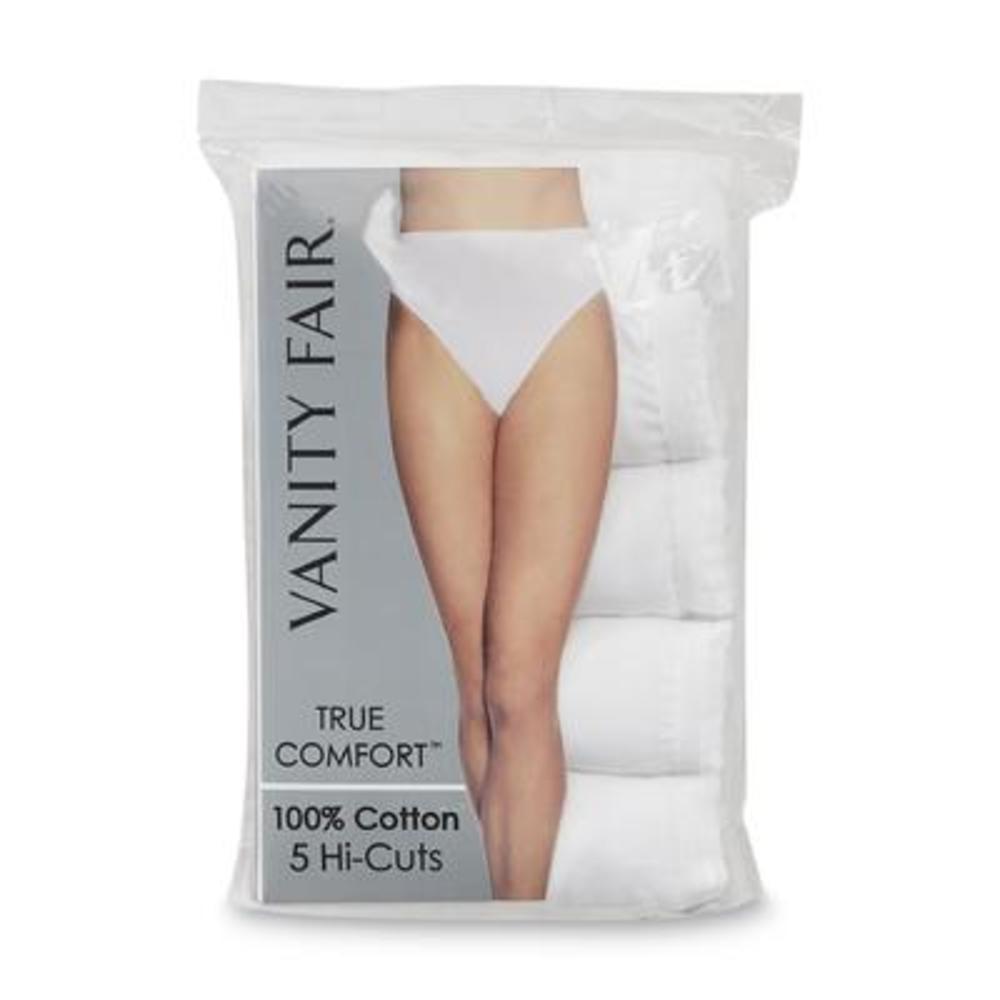 Vanity Fair Women's 5-Pack Hi-Cut Panties - # 13331