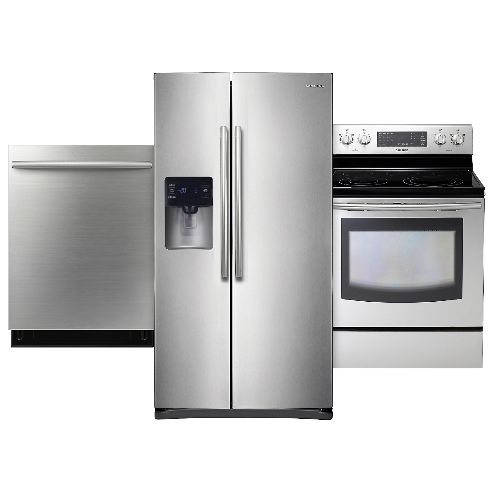 Samsung Samsung 3 Piece Kitchen Suite - Stainless Steel ...
