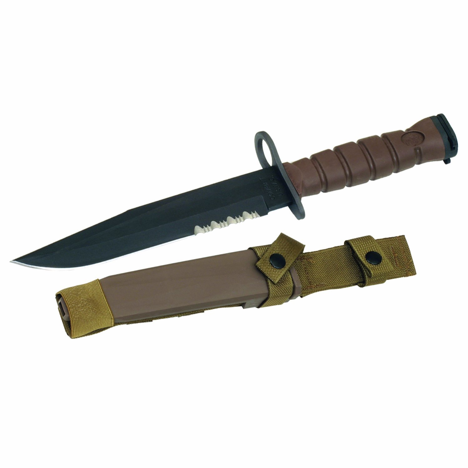 Ontario Knife Company Ontario Knife Co 6504 OKC3S Marine Bayonet Knife, Black Ontario Knife Company Ontario Knife Co 6504 OKC3S Marine Bayonet Knife, Black