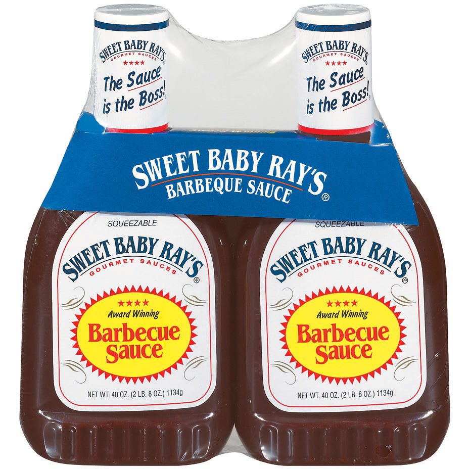 Sweet Baby Ray's BBQ Sauce Twin Pack 80-Ounces