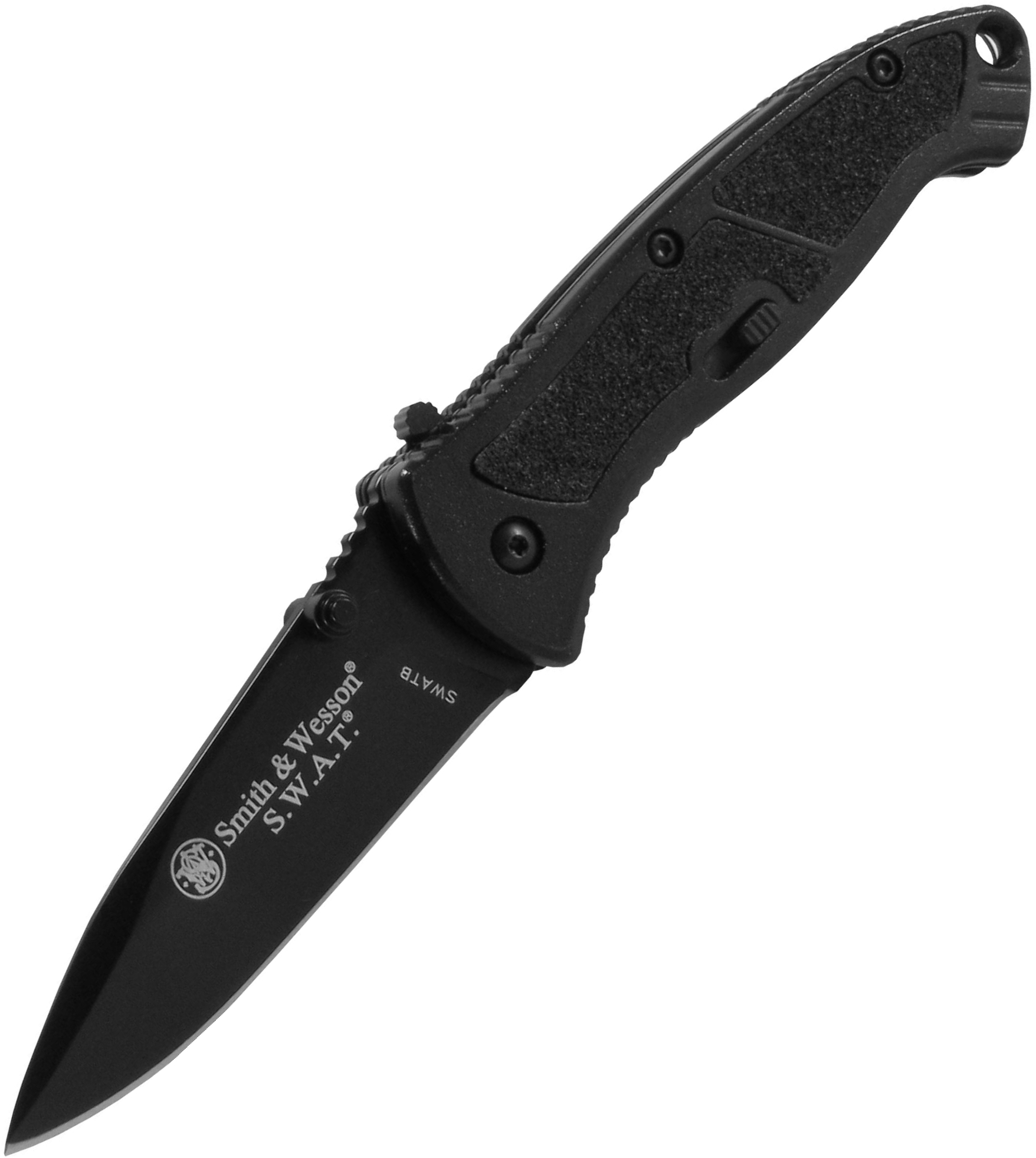 Smith & Wesson Swat Med Ma Black Knife With Pocket Clip