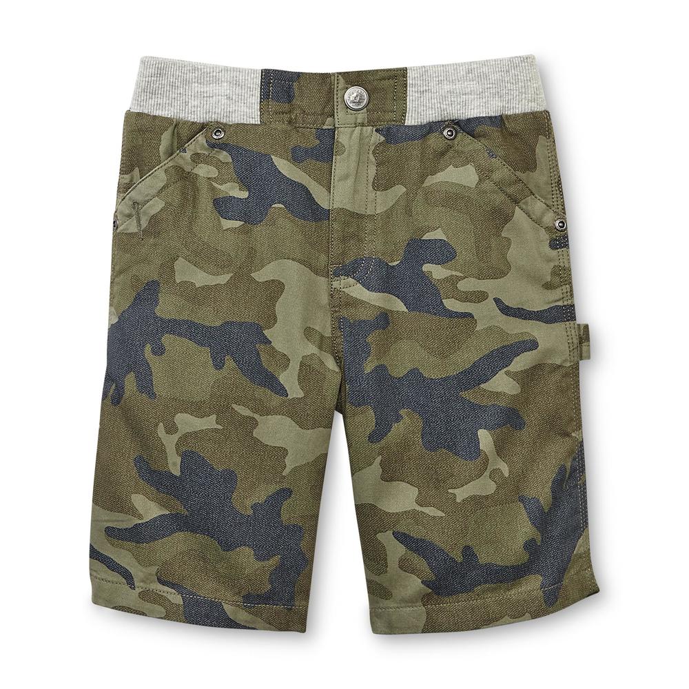 Toughskins Boy's Twill Shorts - Camouflage
