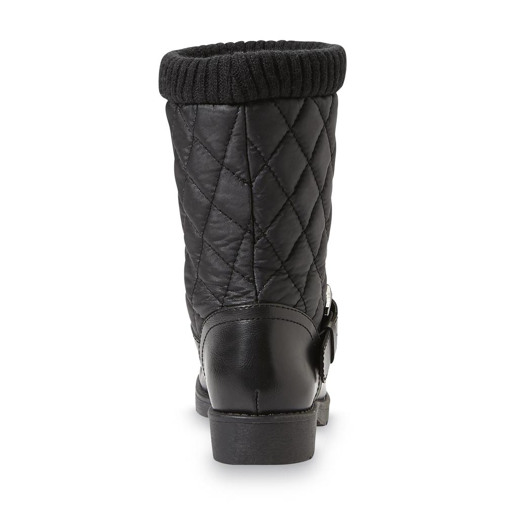 Cougar Women's Desire Black Mid-Calf Waterproof Winter Snow Boot