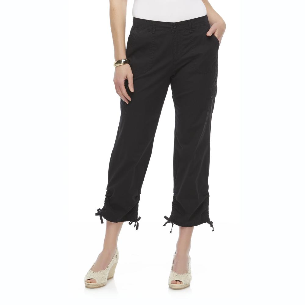 Gloria Vanderbilt Women's Cropped Cargo Pants