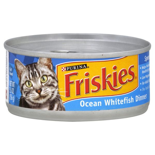 Friskies Special Diet Classic Pate Ocean Whitefish Dinner Cat Food 5.5 oz. Can