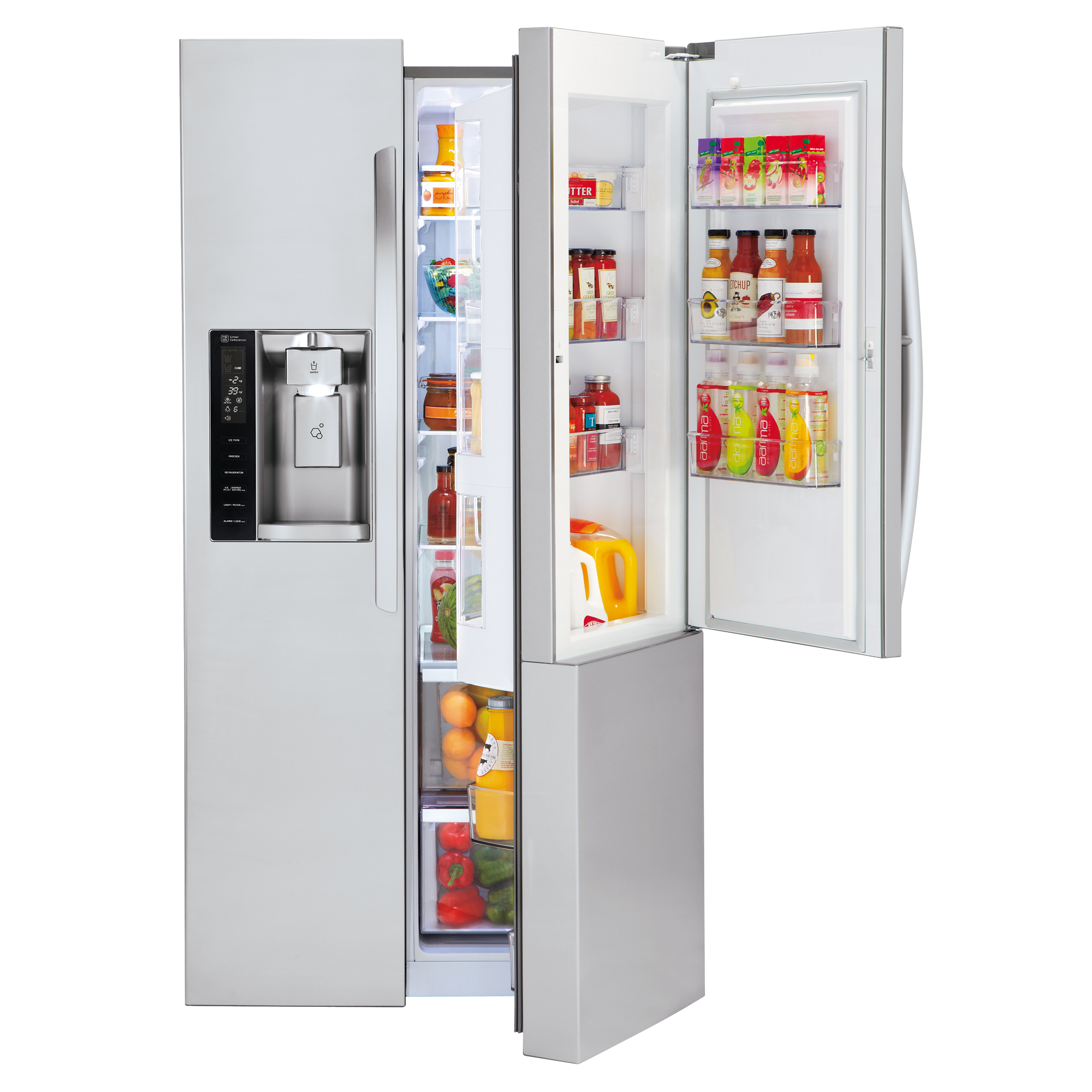 LG LSXS26366S 26.1 cu.ft. Ultra Large Capacity SidebySide Refrigerator w/DoorinDoor®