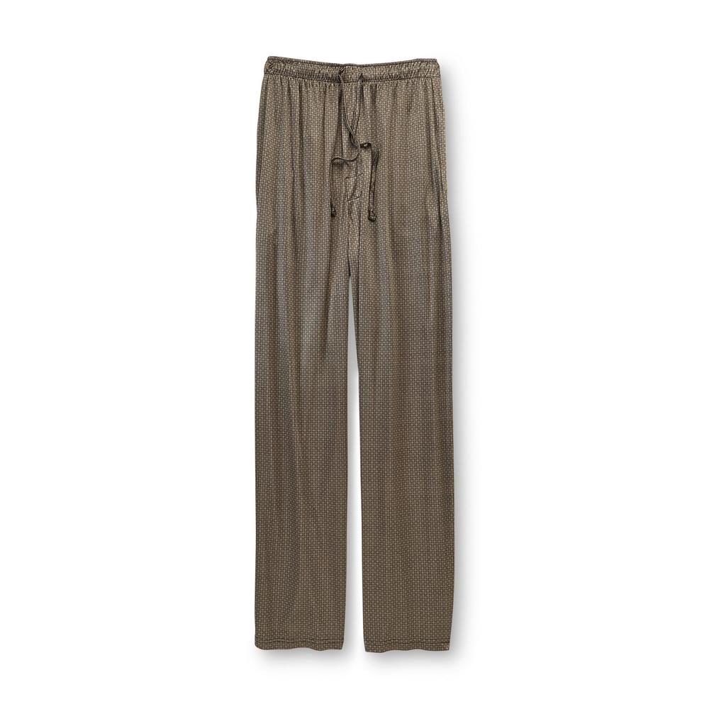 Basic Editions Men's Pajama Pants - Geometric