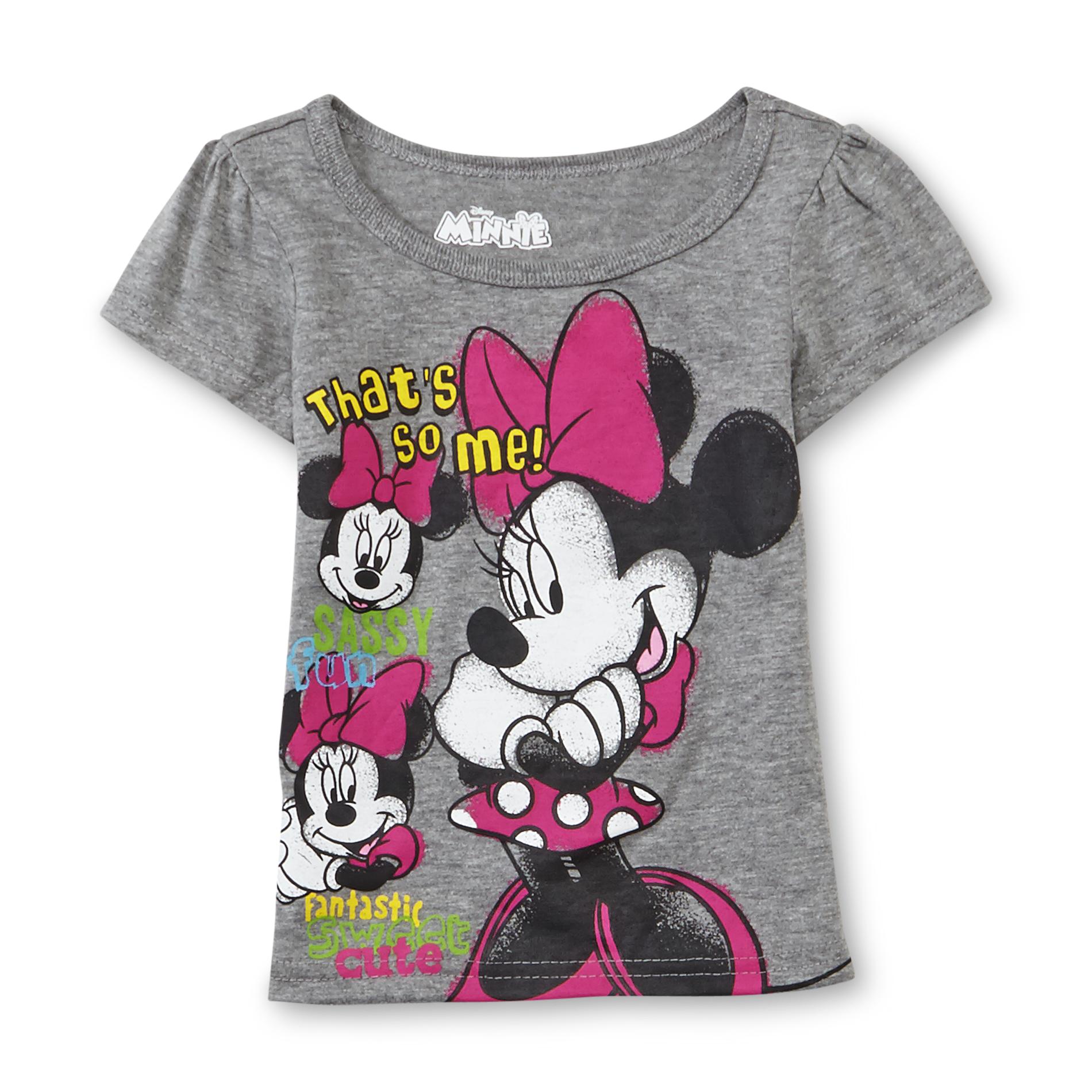 Disney Minnie Mouse Toddler Girl's T-Shirt