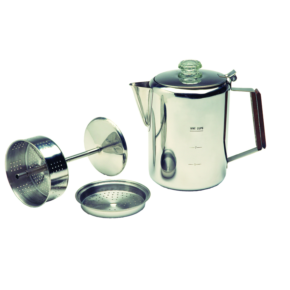 Texsport 9 Cup Stainless Percolator 13215