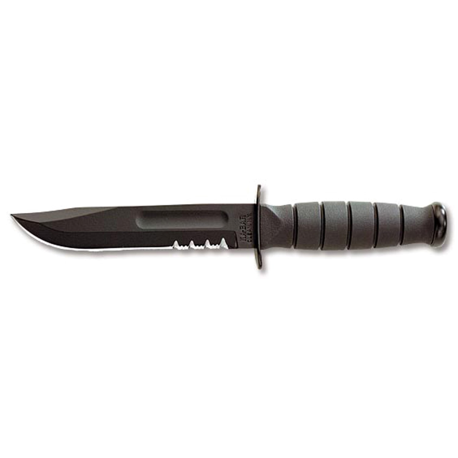 Ka-Bar Short Black Fixed Blade Knife 1259