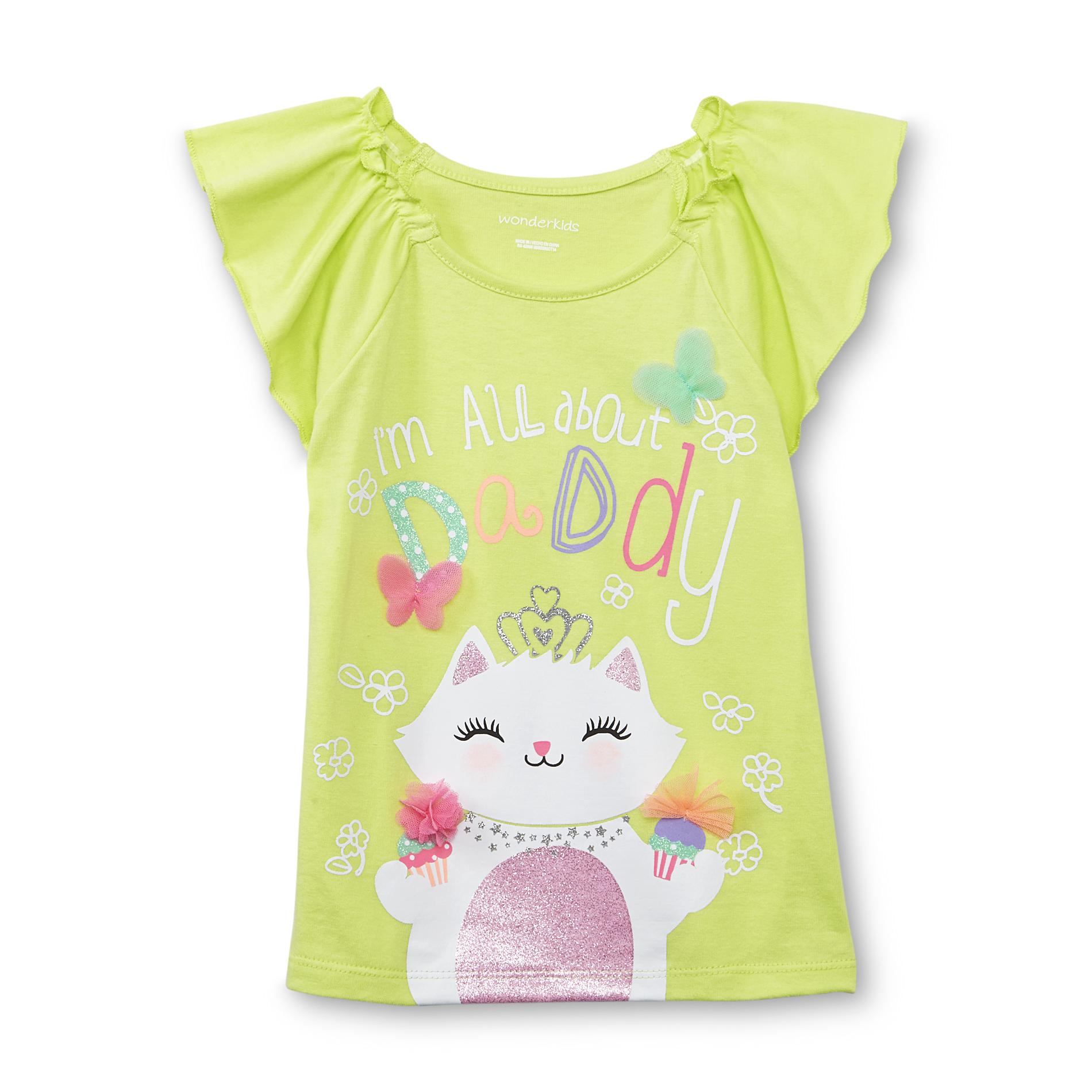 WonderKids Infant & Toddler Girl's Embellished Top - All About Daddy