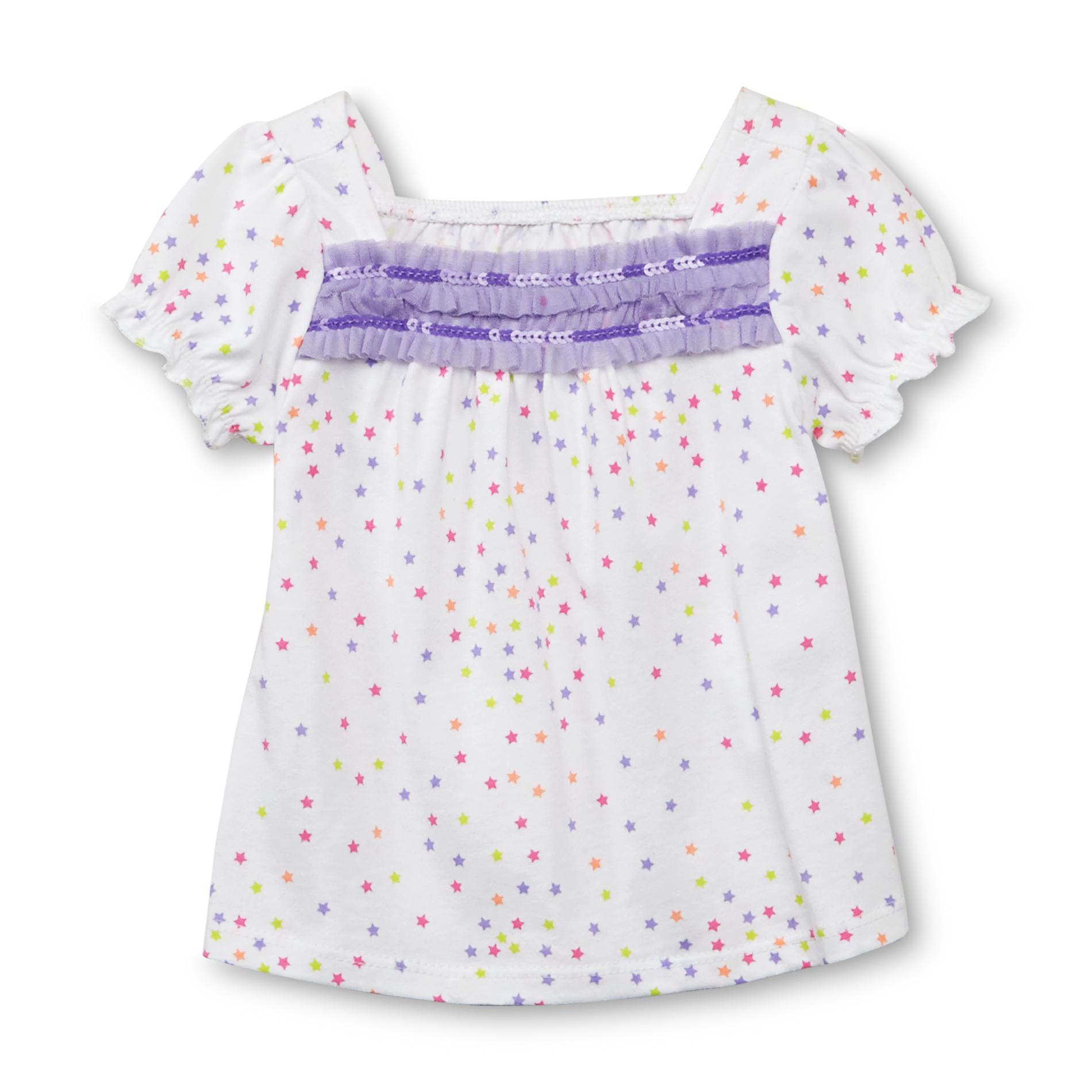 WonderKids Infant & Toddler Girl's Embellished Short-Sleeve Top - Stars