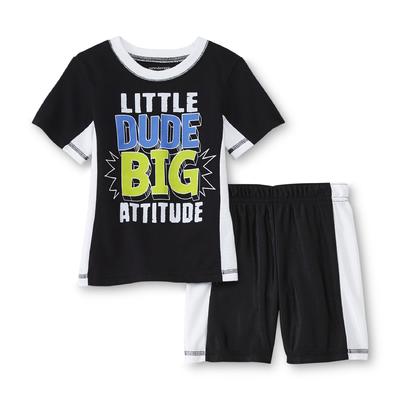 WonderKids Infant & Toddler Boy's T-Shirt & Basketball Shorts - Colorblock
