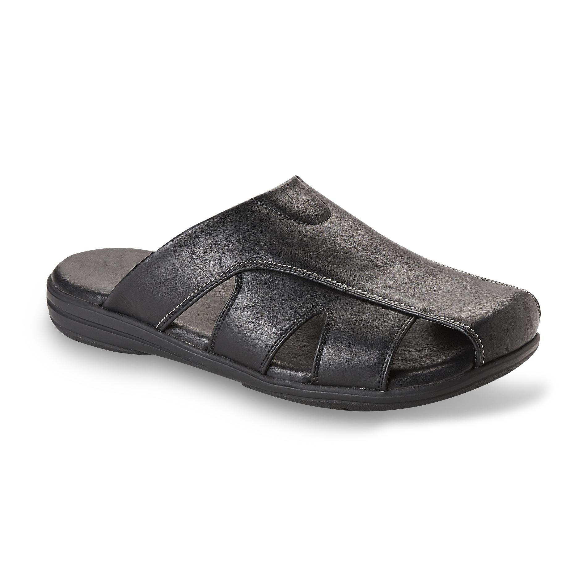 black flip flops with heel