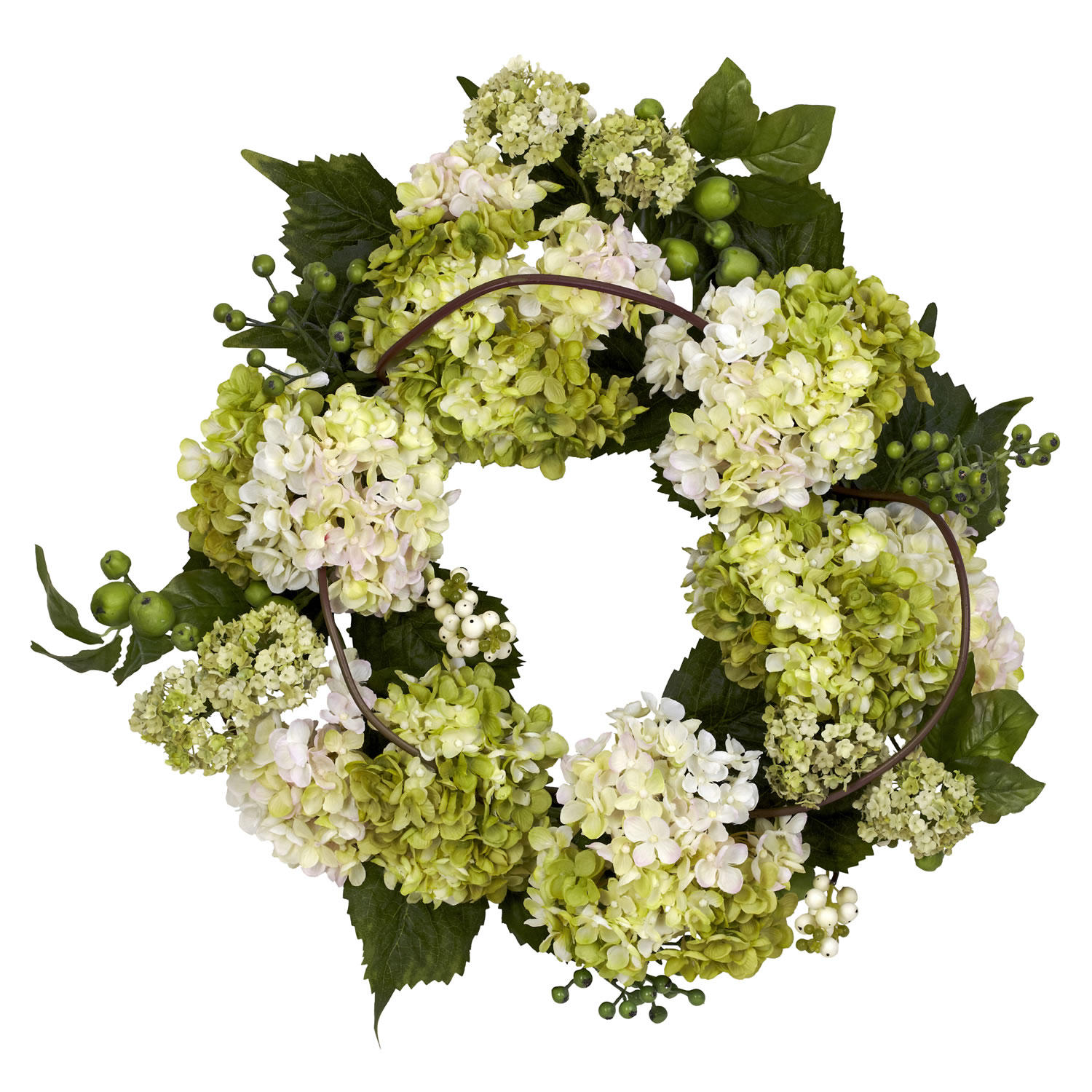 22&#8221; Hydrangea Wreath