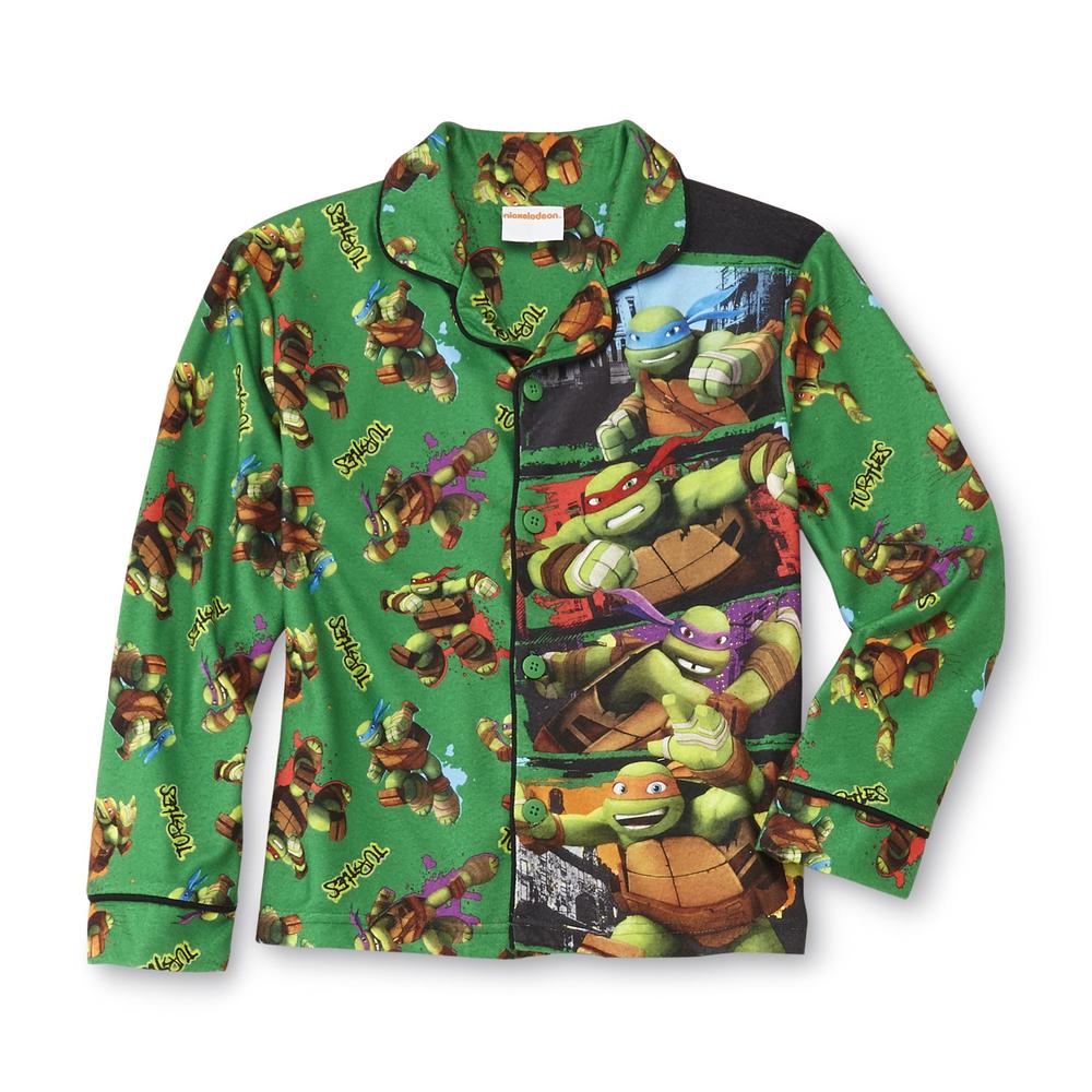 Nickelodeon Teenage Mutant Ninja Turtles Boy's Microfiber Pajamas