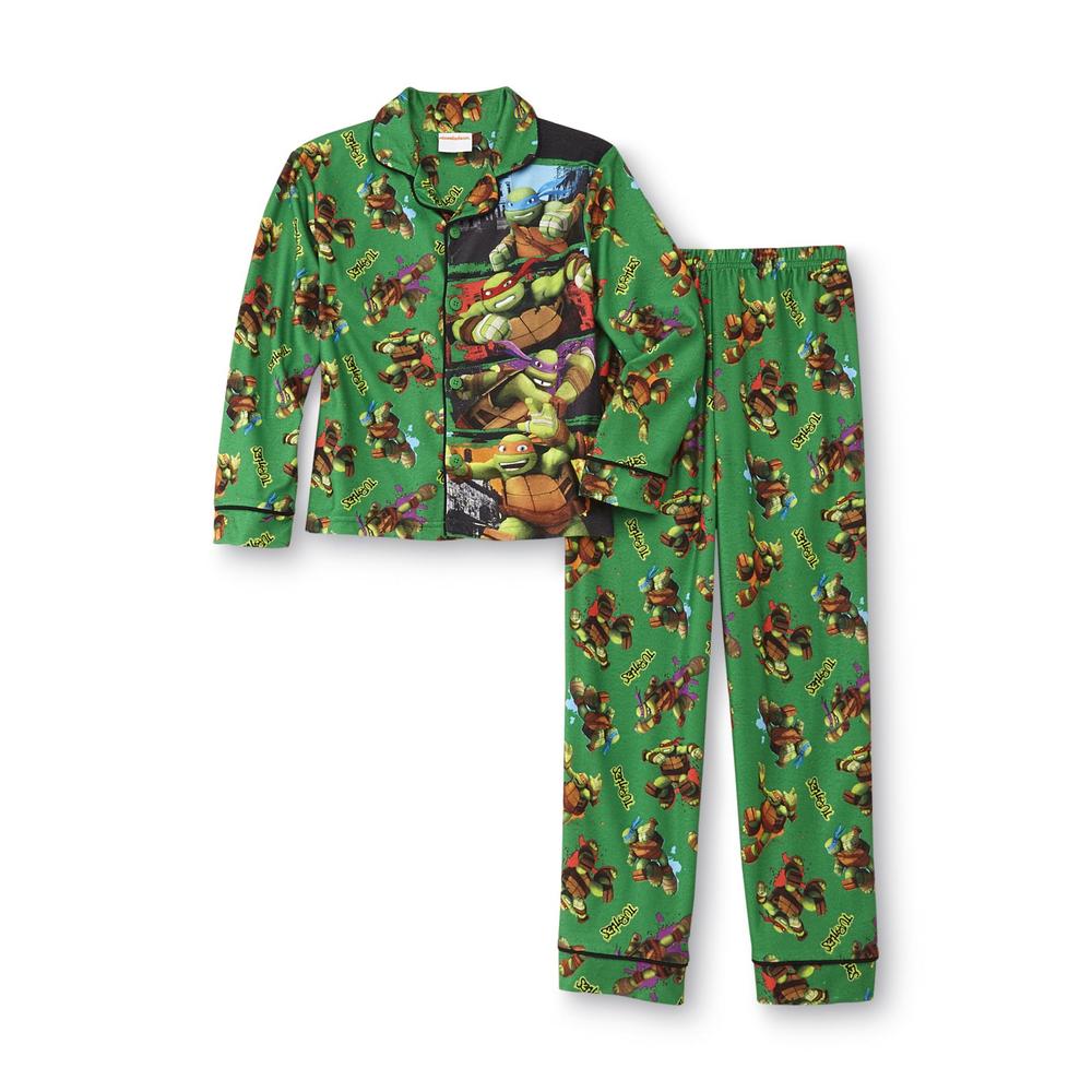 Nickelodeon Teenage Mutant Ninja Turtles Boy's Microfiber Pajamas