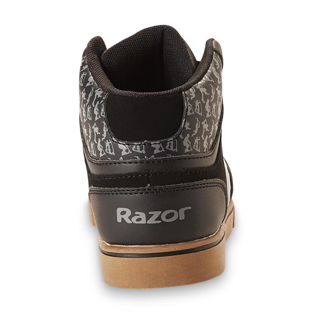 Razor&#174 Boy's Razor Black Light-Up Skate Shoe