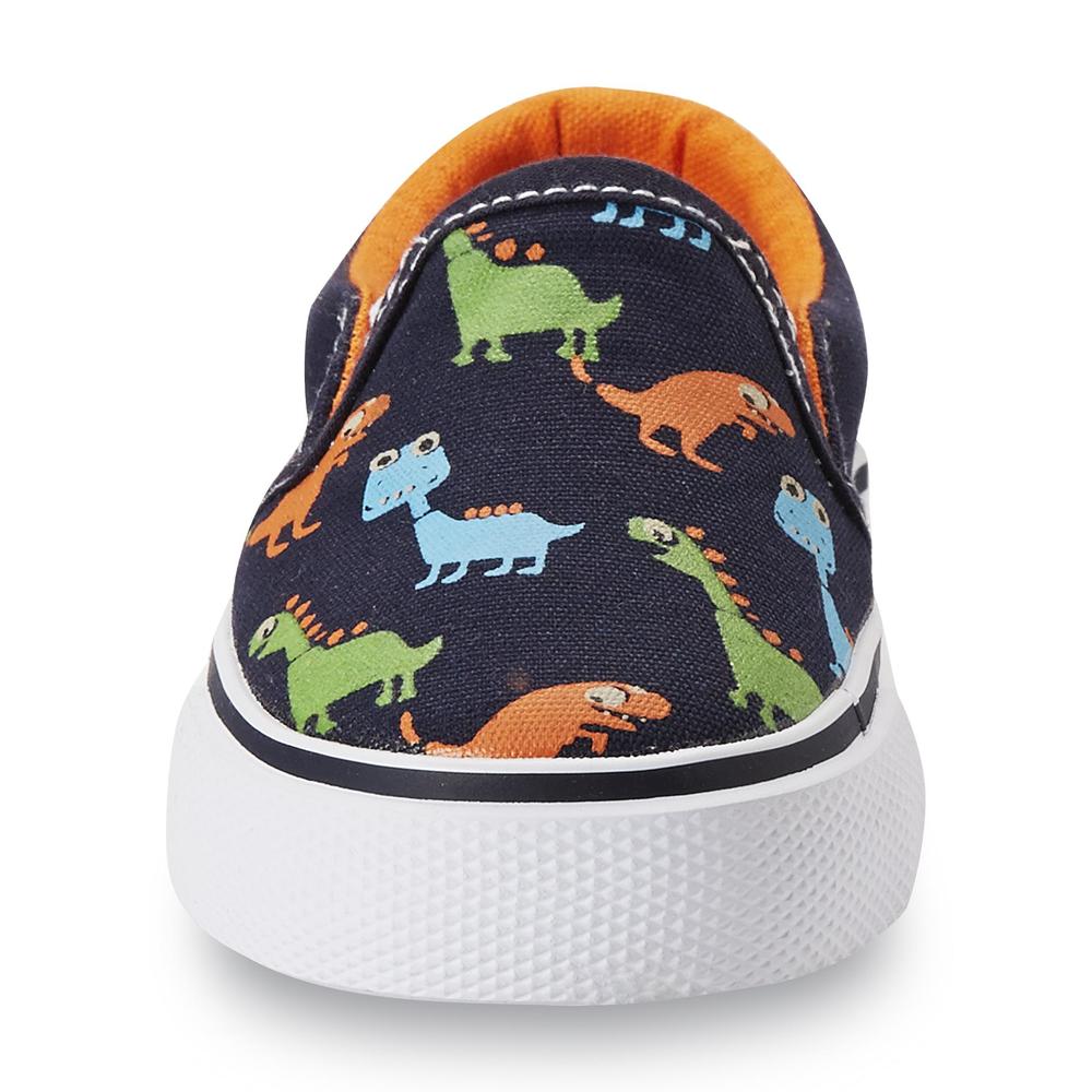 Joe Boxer Toddler Boy's Remix Multicolor Dinosaur Canvas Shoe