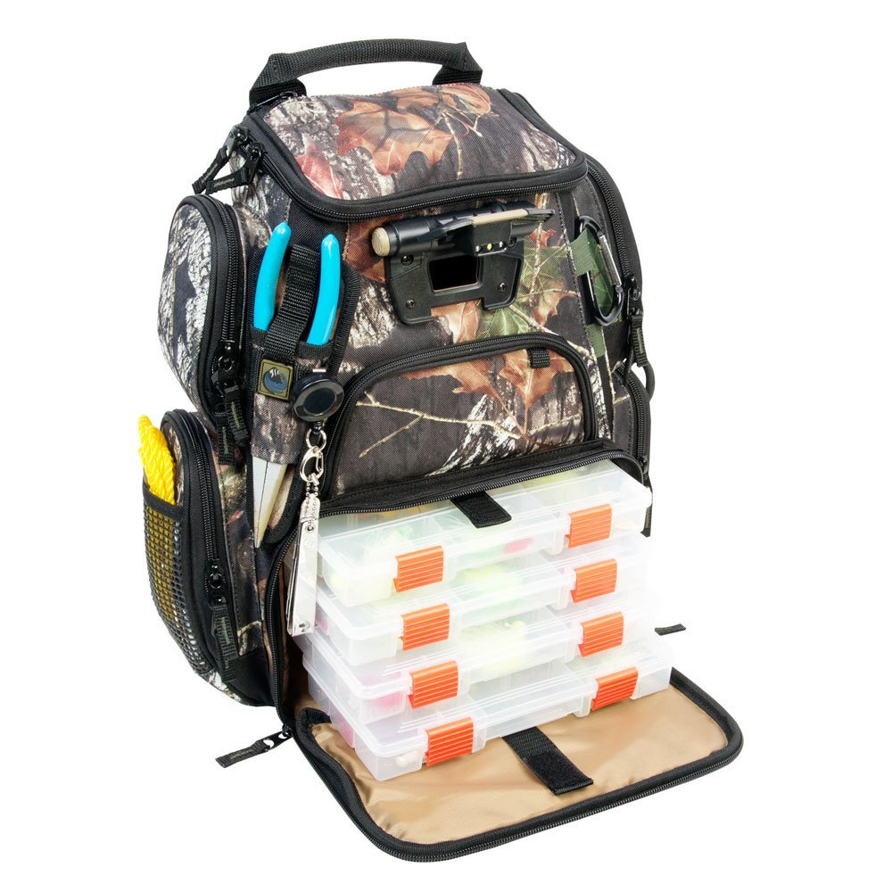 Wild River Tackle Tek Recon Lighted Mossy Oak Compact Backbox