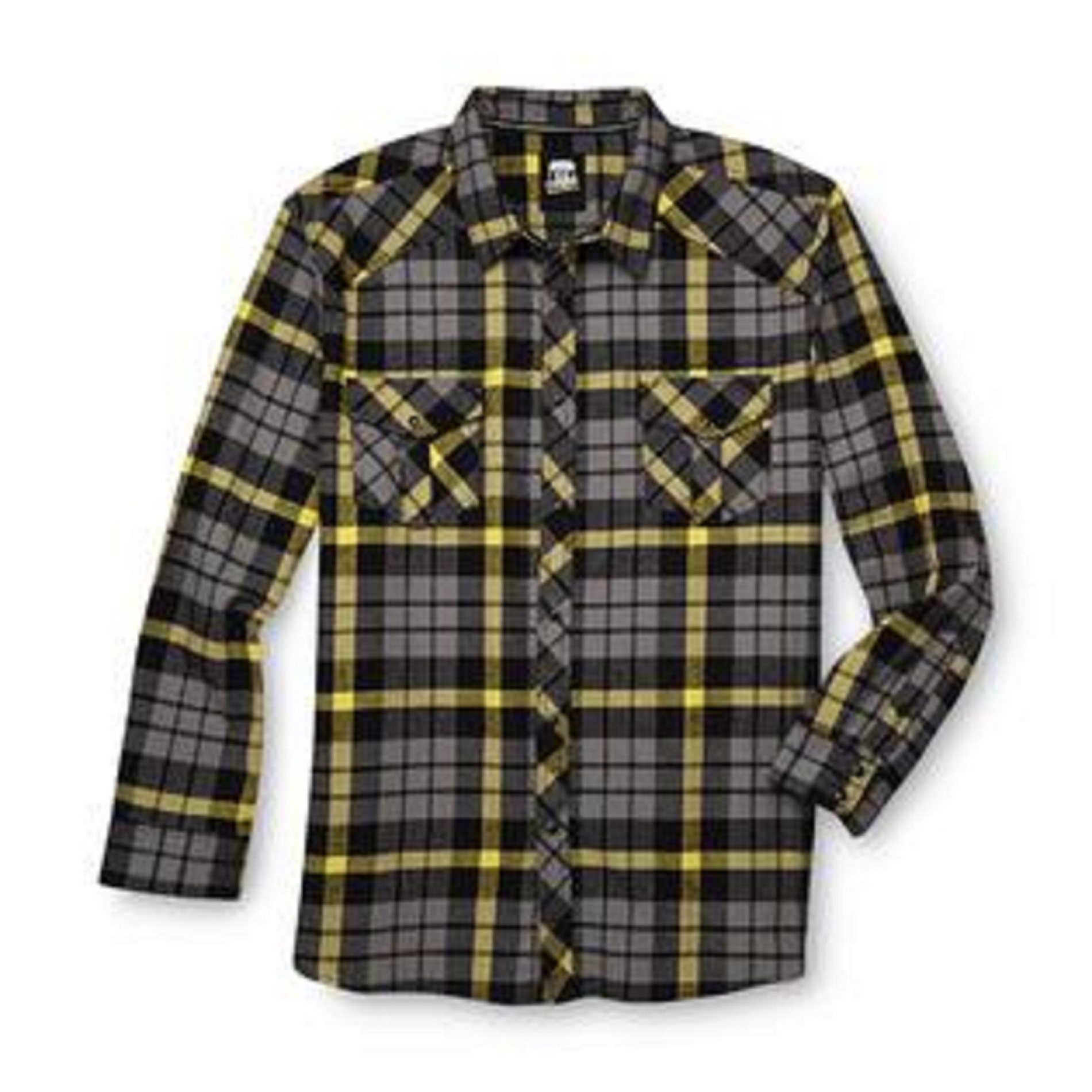Route 66 Men's Big & Tall Snap-Front Flannel Shirt - Plaid