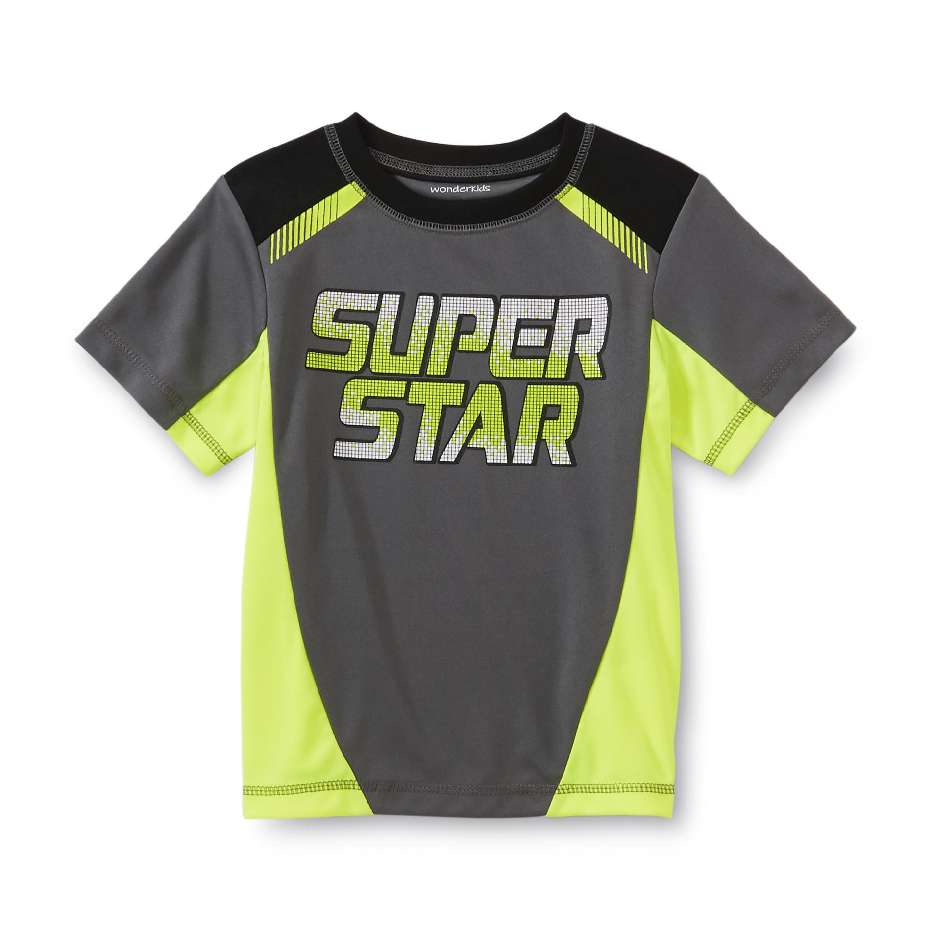 WonderKids Toddler Boy's Graphic Athletic T-Shirt - Colorblock