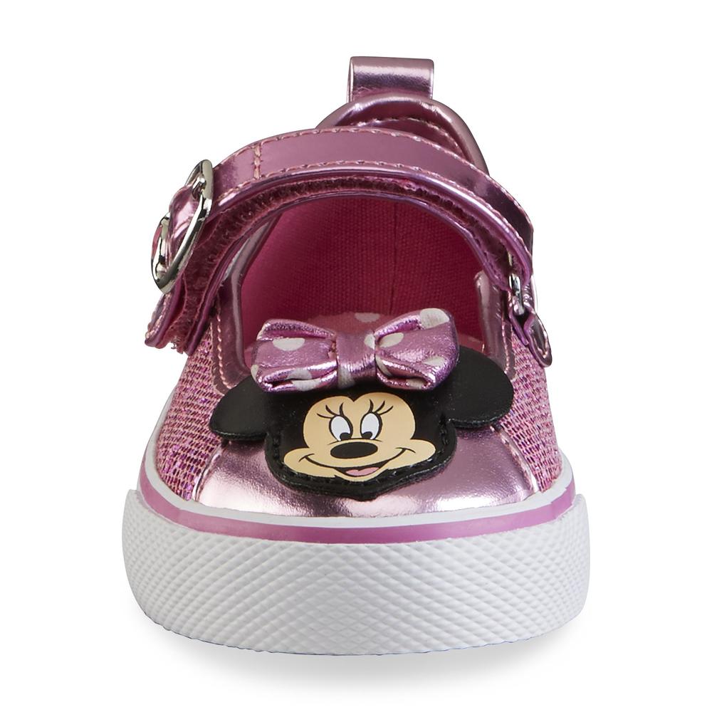 Disney Minnie Mouse Toddler Girl's Pink Mary Jane
