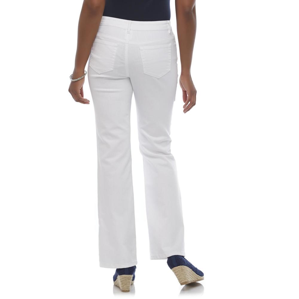 Jaclyn Smith Women's Angel Fit Colored Jeans