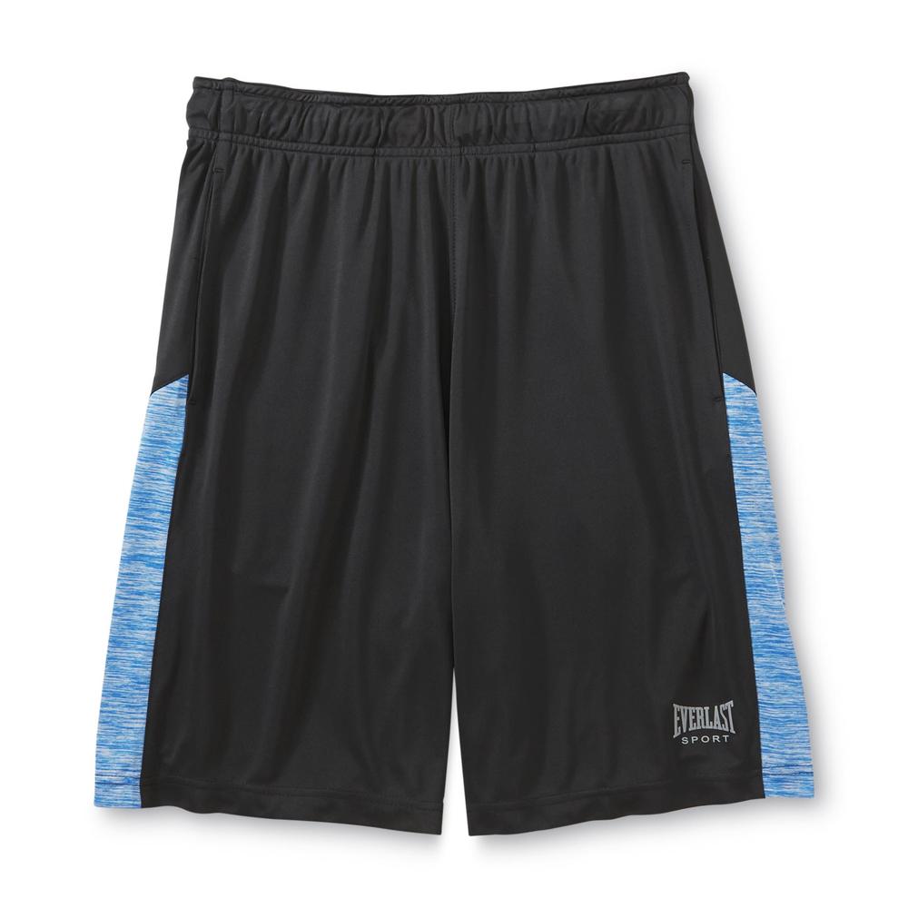 Everlast&reg; Sport Men's Interlock Knit Athletic Shorts - Side Stripes