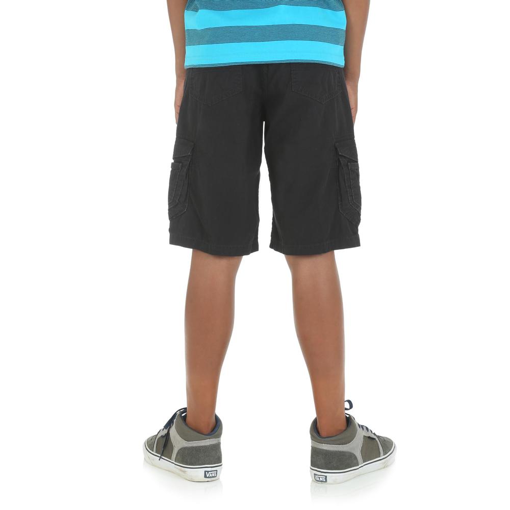Wrangler Boy's Miami Twill Cargo Shorts
