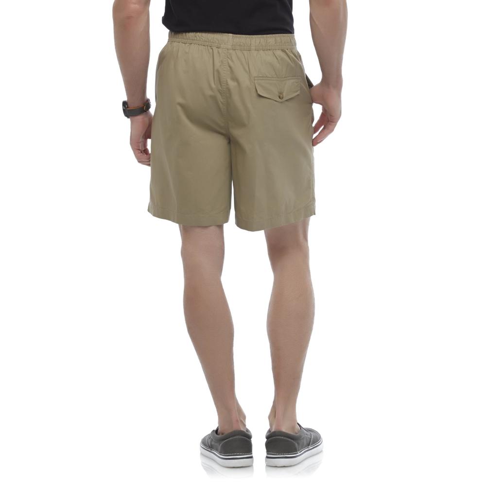 Basic Editions Men's Elastic Waist Shorts